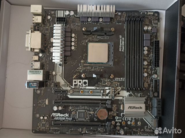 Материнская плата asrock b350m pro4 micro atx am4 купить в Новосибирске ...