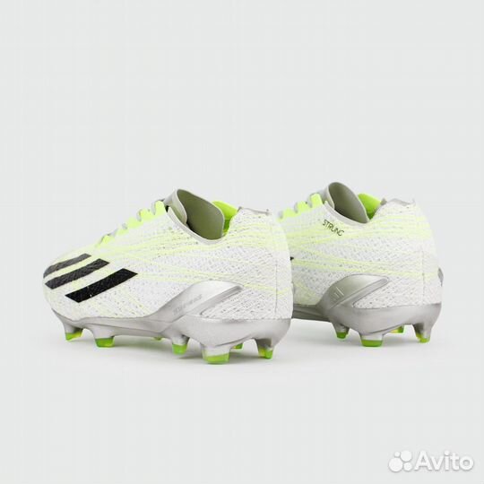 Бутсы Adidas X Crazyfast Strung + FG Grey Green