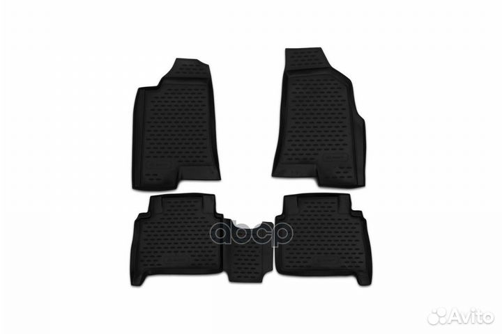 Коврики комплект 4шт hummer H3 NLC1901210 element