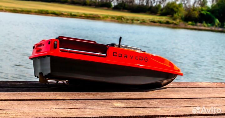 Прикормочный кораблик с GPS и мощным АКБ