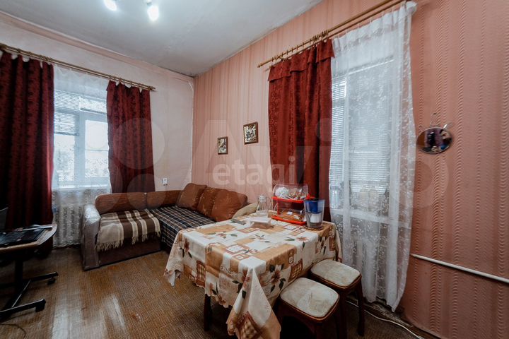 Комната 16,7 м² в 1-к., 3/4 эт.