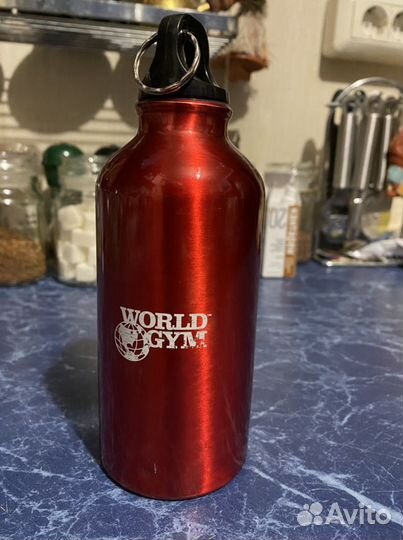 Фляжка для воды “World Gym”