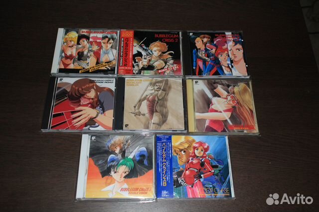 Bubblegum Crisis CD саундтрек orig japan полн комп
