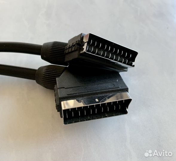 Кабель (шнур) аудио-видео, Scart - Scart, 1.2 м