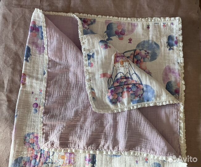 Муслиновый плед