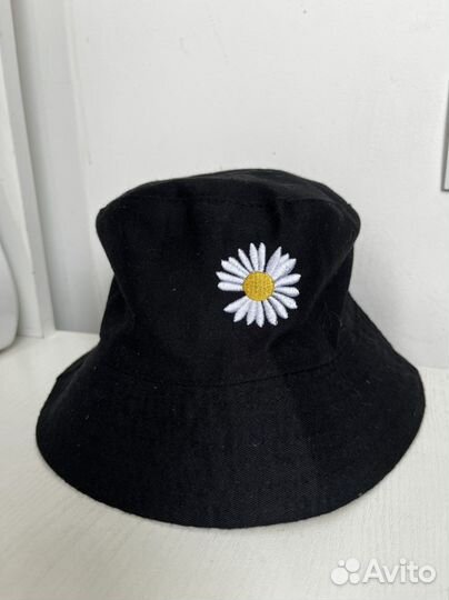 Панама двухсторонняя (черная, желтая)