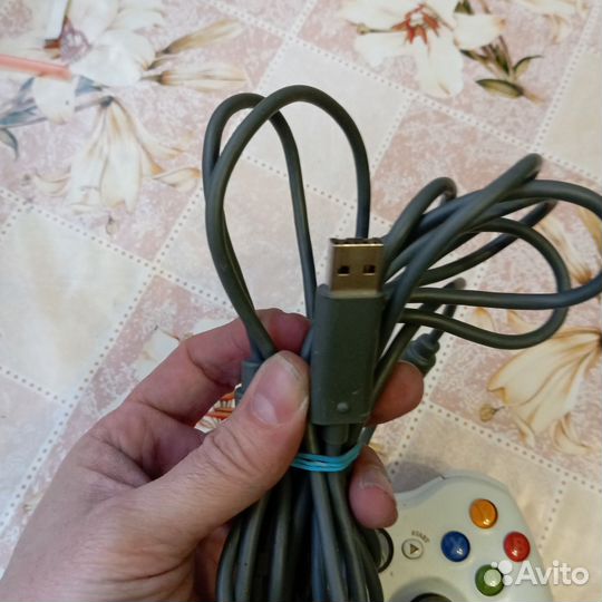 Геймпад xbox 360 проводной