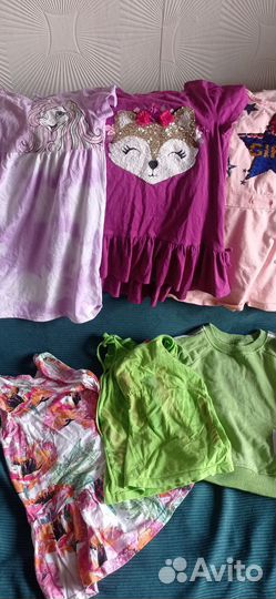 Детская одежда для девочек пакетом 104-116