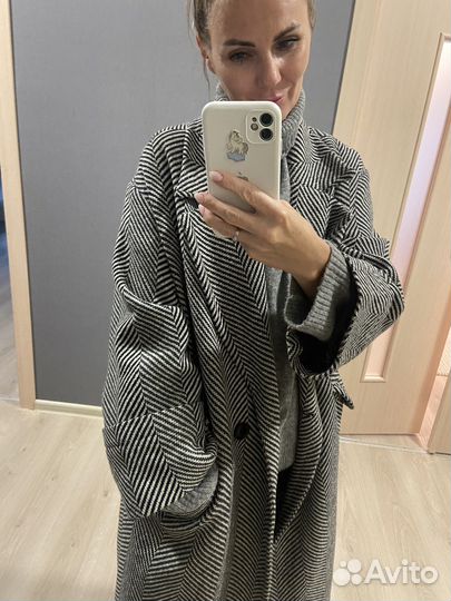 Пальто демисизонное в стиле Hiss