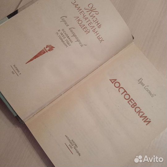 Толстая книга о Достоевском