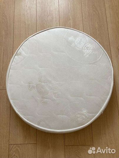 Матрас для круглой кроватки детский(бамбук)