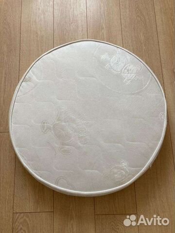 Матрас для круглой кроватки детский(бамбук)