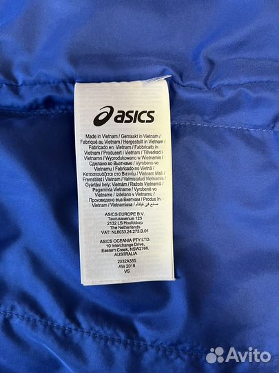 Куртка демисезонная мужская asics