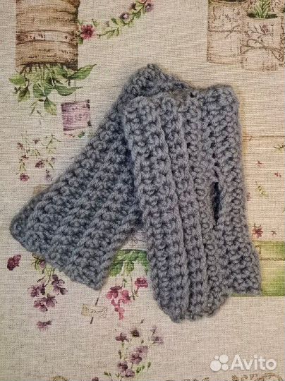 Шапки/шарфы/снуды/митенки Ручная работа