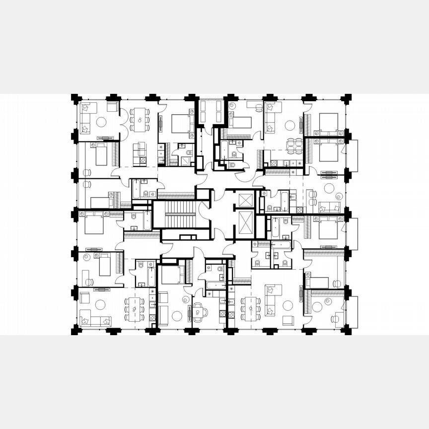 4-к. квартира, 96,2 м², 15/17 эт.