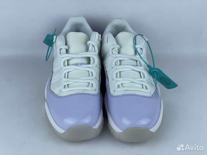 Nike Air Jordan 11 low White белые