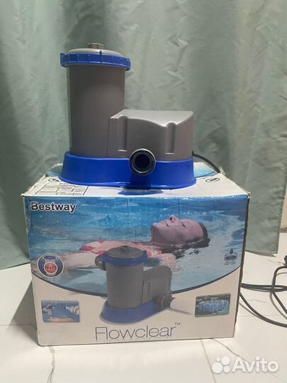 Фильтр-насос bestway для большого бассейна