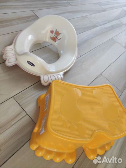 Сидушка на унитаз со ступенькой