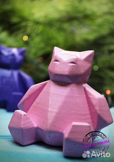 Фигурка Кот геометрический