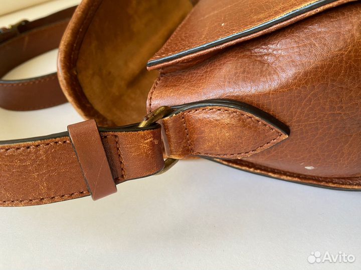 Сумка натуральная кожа Massimo Dutti