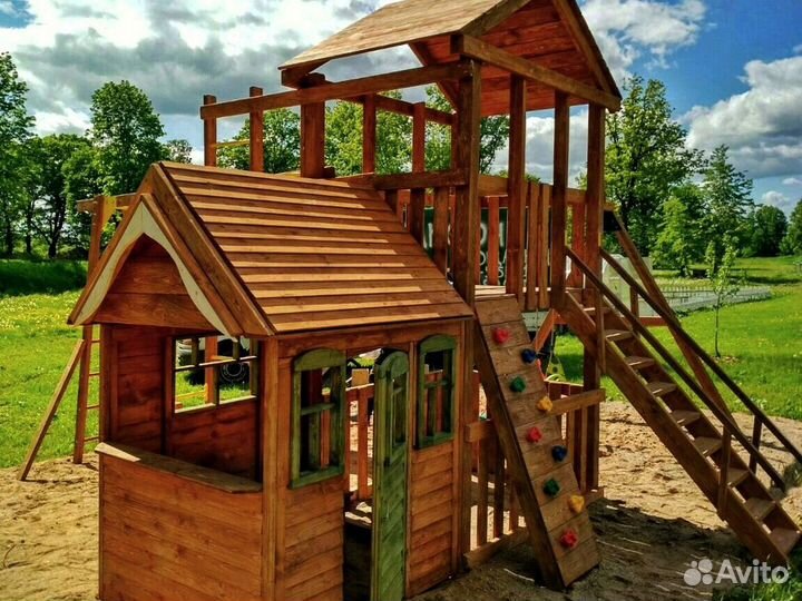 Детский игровой комплекс. Доставка и установка