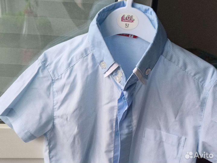 Школьные рубашки рост 122, 128, 134 см