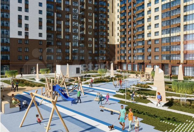 2-к. квартира, 52,6 м², 2/24 эт.