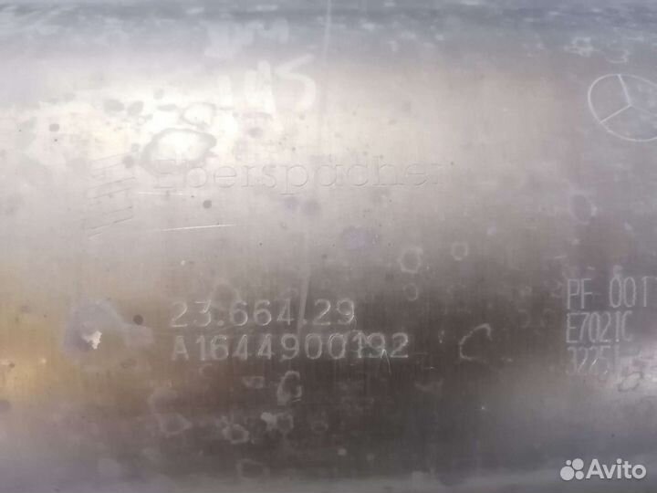 Сажевый фильтр mercedes w164