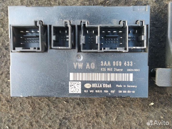 Электрические блоки volkswagen passat b7