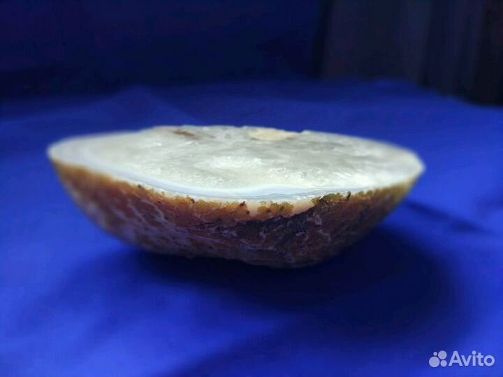 Агат натуральный, урал, полированный камень