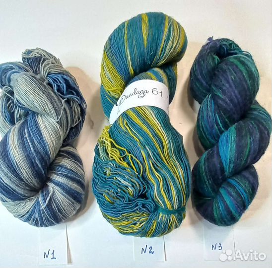 Пряжа Дундага 6/1, шерсть