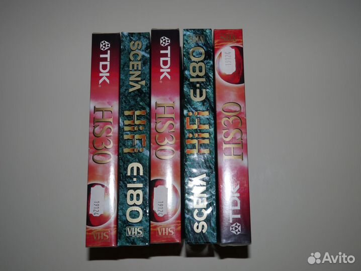 Видеокассеты Super VHS и VHS