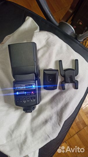 Вспышка godox TT520II с синхронизатором