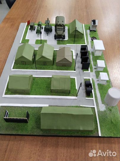 Макет пункта хозяйственного довольствия