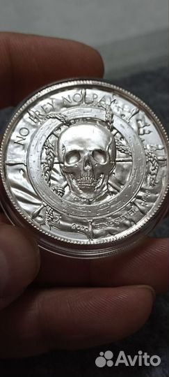 Серебряный жетон «Пираты. Сирена»