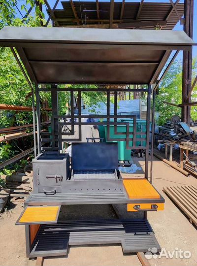 Мангал лофт