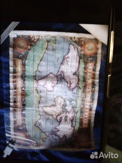 Карта новая в упаковке 60 на 44 см