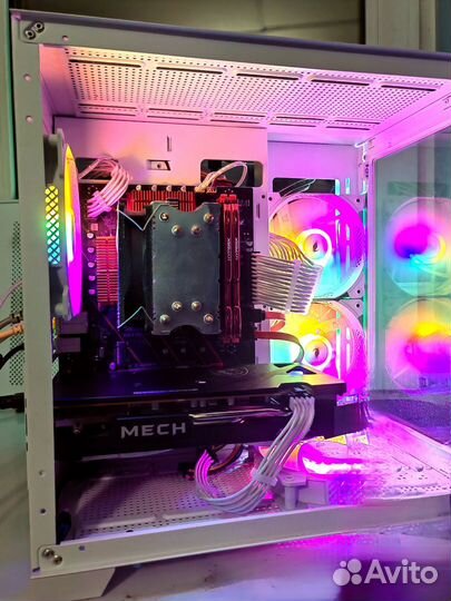 Игровой пк I3 12100f, rx 6650xt, 16 gb