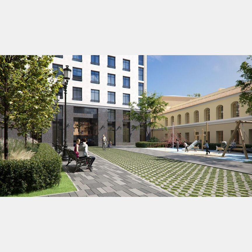 3-к. квартира, 96,7 м², 6/9 эт.