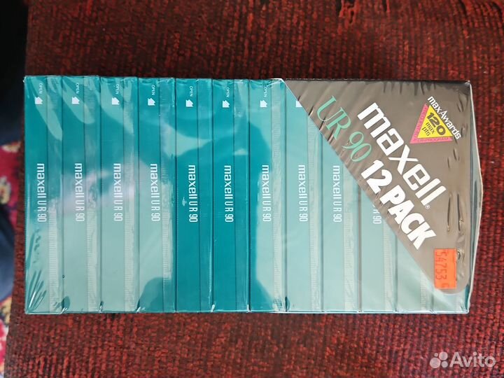 Упаковка 12шт аудиокассет