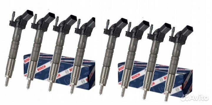 Bosch 057130277bj,0445118032 форсунки 8 шт