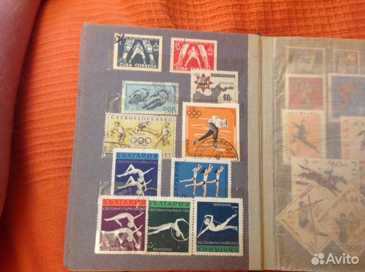 Почтовые Марки -1962-1970 -спорт