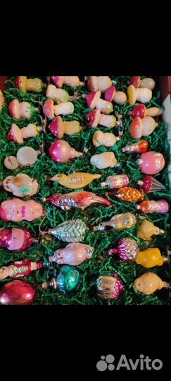 Елочные игрушки СССР