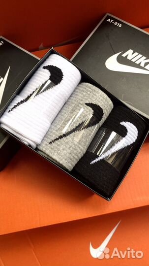 Носки nike 3 пары