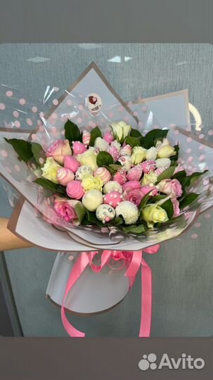 Букет клубника в шоколаде