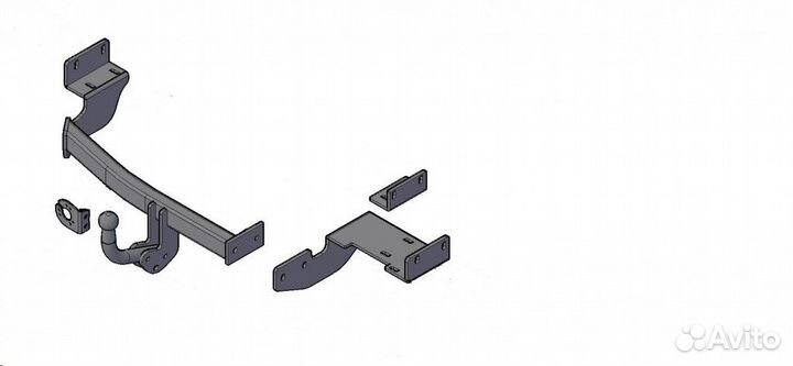 Фаркоп киа Sorento Prime 2015-2020 г. Santa Fe