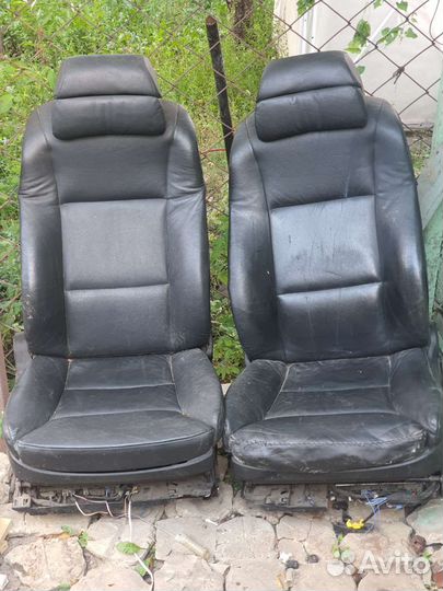 BMW кресла передние электрические