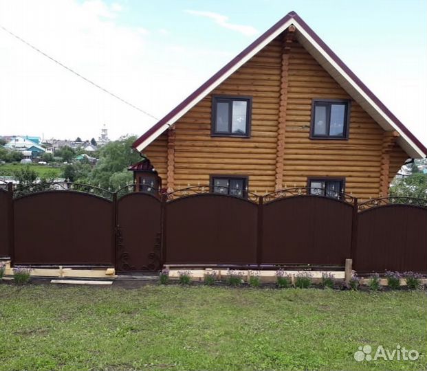 Заборы из профнастила