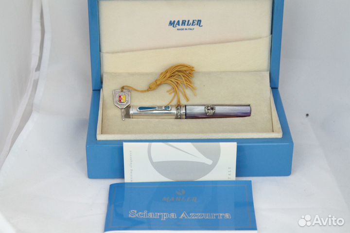 Ручка Перо Marlen Limited Edition Sciarpa Azzurra