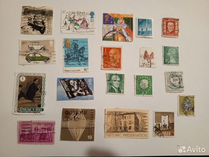 Набор марок 187 штук